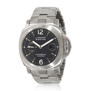 Panerai Luminor Marina PAM00091 Men's Watch in  Titanium